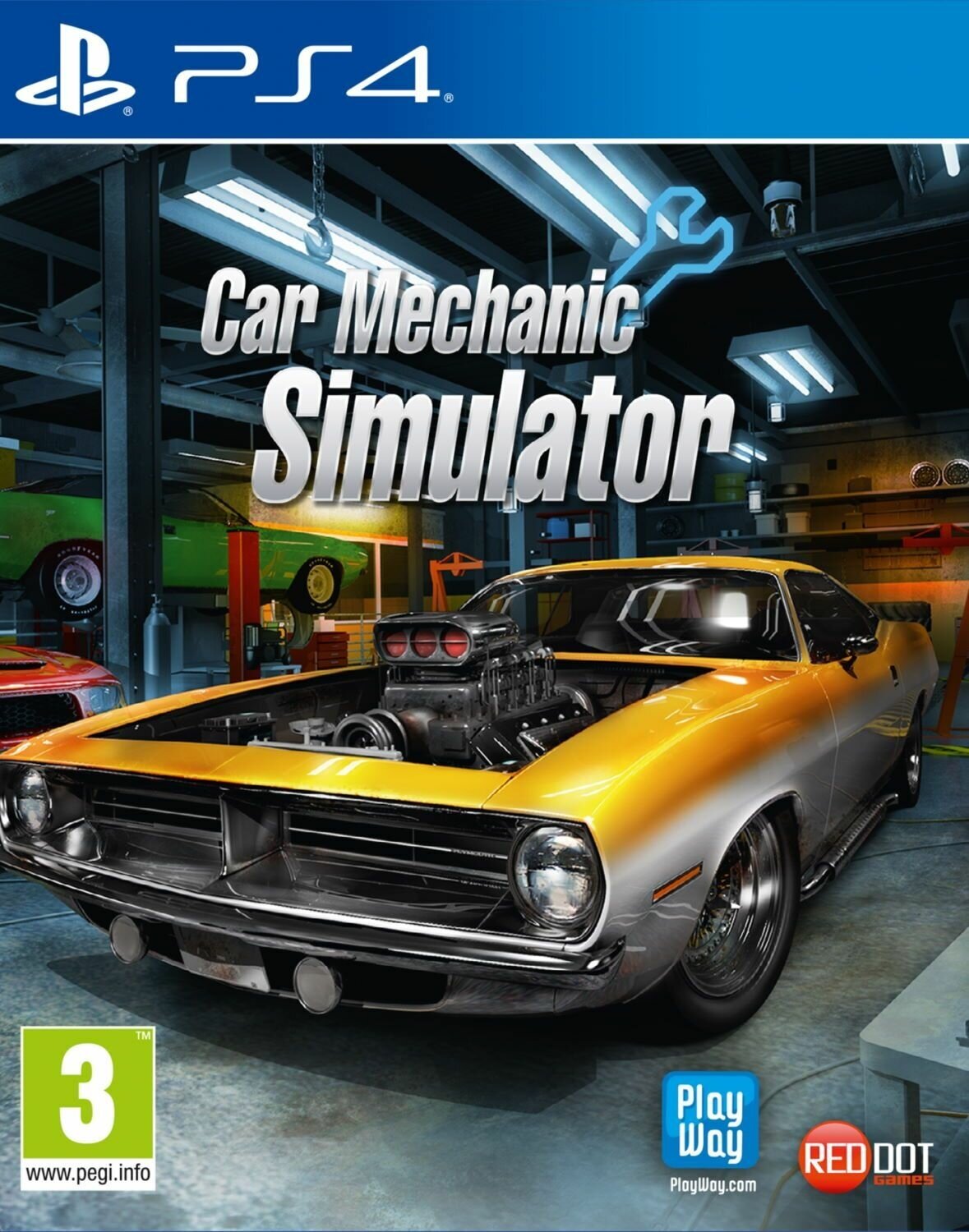 Игра для PlayStation 4 Car Mechanic Simulator РУС СУБ Новый