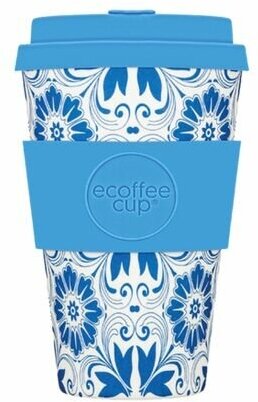 фото Многоразовый экостакан Ecoffee Cup (Delft Touch), 400 мл.