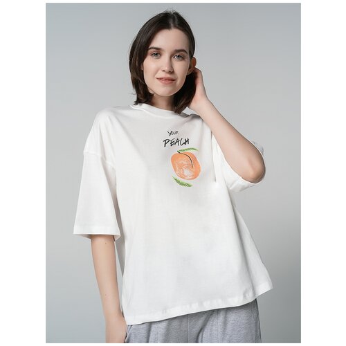 фото Футболка с кор.рукавом твое 80831 размер m, белый, women