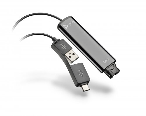 Адаптер USB PLANTRONICS DA75 для подключения профессиональной гарнитуры к ПК