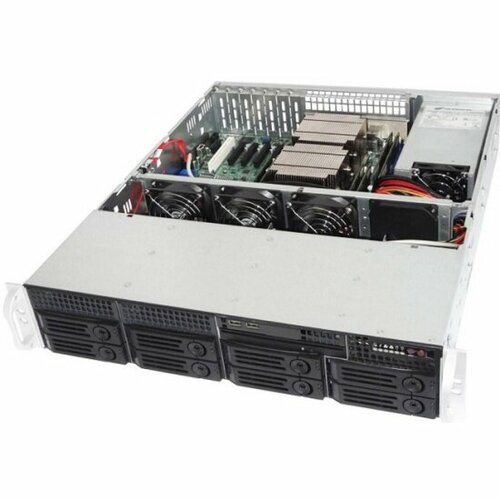 Серверный корпус Ablecom CS-R25-37P, PSU: CRPS(1+1), Acbel: 800W HDD Tray: 8 серверный корпус ablecom cs r29 02p psu crps 1 1 acbel 800w 12 drive trays