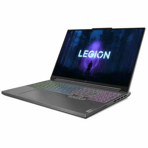 Ноутбук Lenovo Legion Slim 5 16IRH8 Core i7 13700H16Gb1Tb SSDNV RTX4060 8Gb16 WQXGADOS Storm Grey 18596300₽