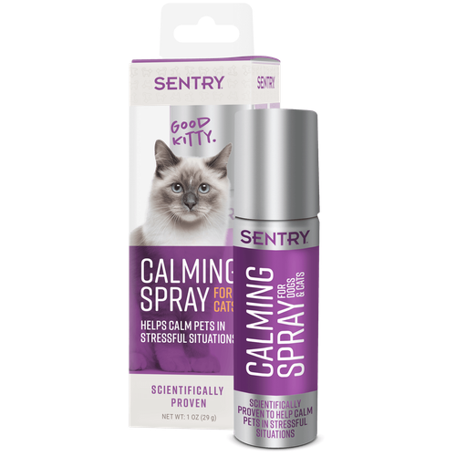Успокаивающий спрей аэрозоль для кошек Sentry Calming Spray. США. 45мл.