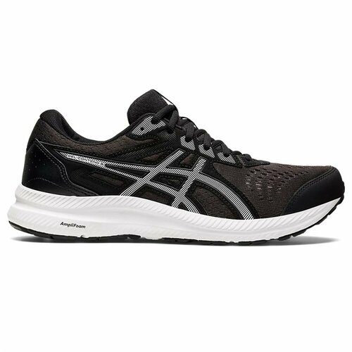 Кроссовки ASICS, размер US 12; UK 11; EUR 46,5; 29,5 см, белый, черный