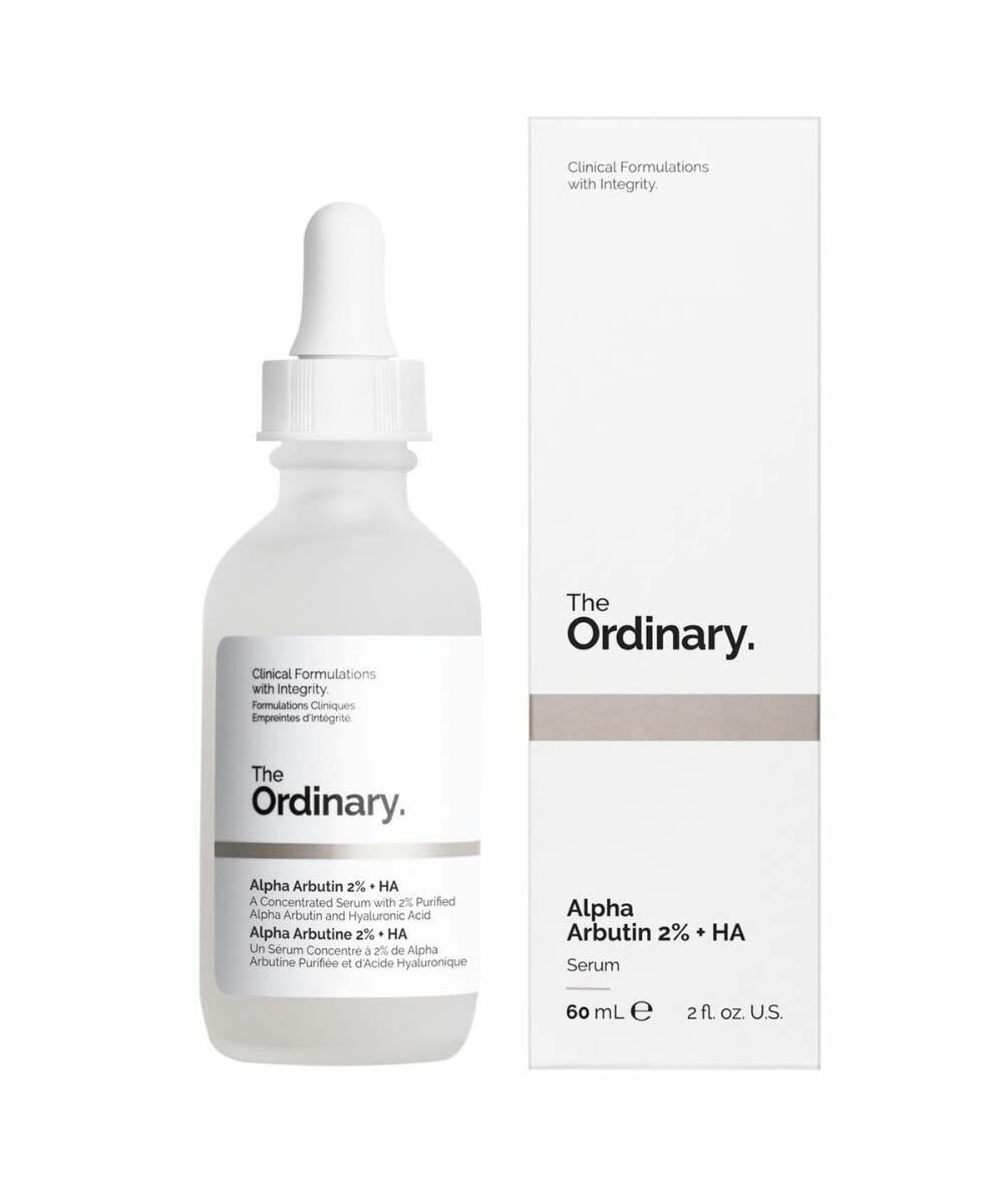 The Ordinary Alpha Arbutin 2% + HA Сыворотка для лица с 2% альфа-арбутина и гиалуроновой кислотой, 60 мл