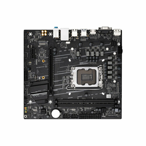 Материнская плата MAXSUN Challenger H610M-D CPU Socket1700 H610 mATX2DDR4 M2 PCI-E16 PCI-E3SATA HDMI VGA PC3200 TDP 65Вт 773800₽