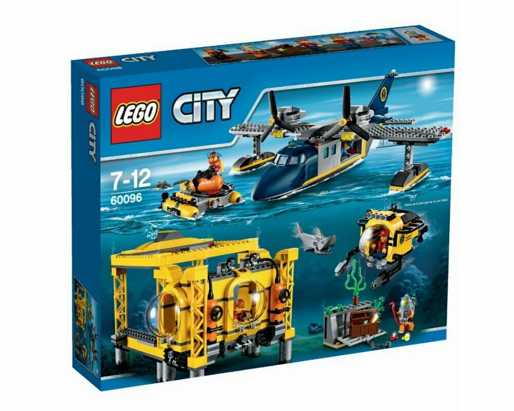 Конструктор LEGO City 60096 Deep Sea Operation Base