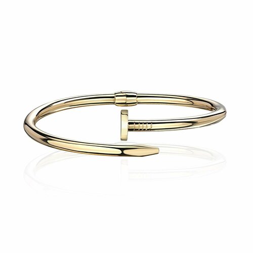 фото Браслет эстет, желтое золото, 585 проба, длина 18 см. estet jewelry