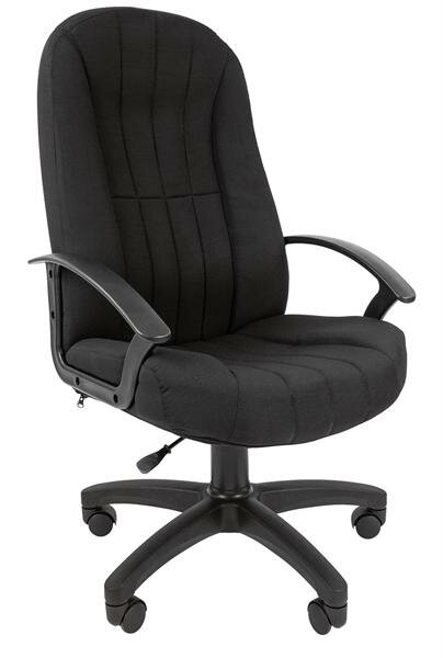 Офисное кресло CHAIRMAN Стандарт СТ-85 Россия ткань 10-356, черный