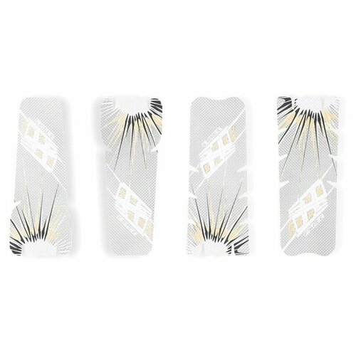 Защитная наклейка на руль велосипеда Enlee EM2202, взрыв, 4шт