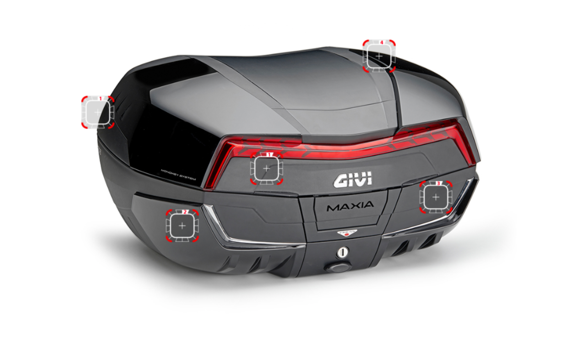 Кофр GIVI V58N MAXIA 5 BLACK