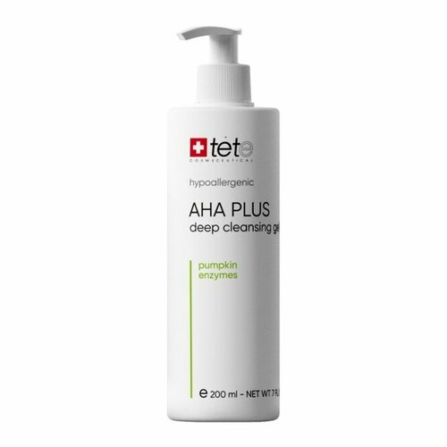 Гель для глубокого очищения С АНА-кислотами и энзимами тыквы AHA PLUS DEEP CLEANSING GEL | TETE