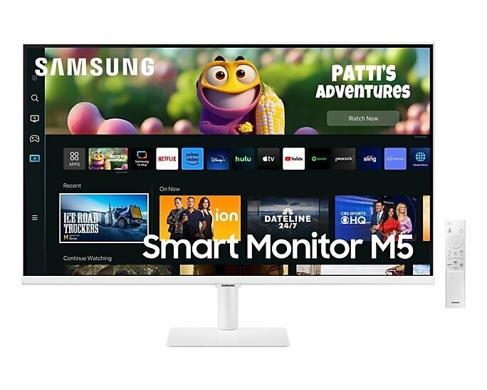 Смарт-монитор 27 Samsung Smart M50C S27CM501EI белый