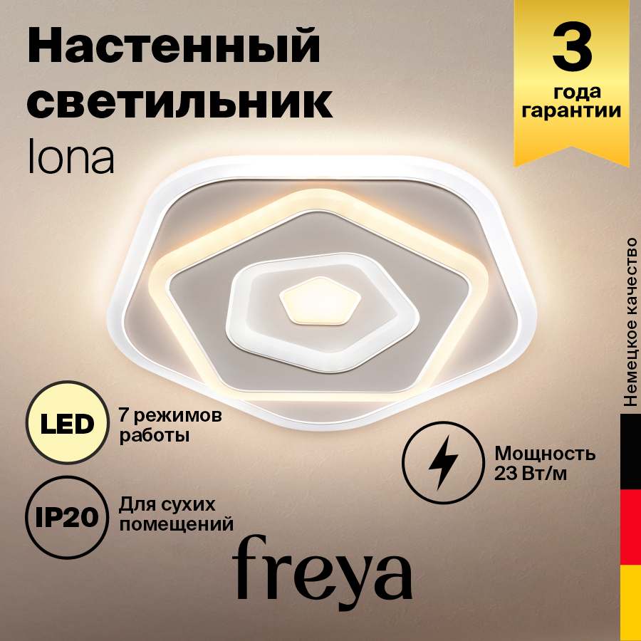 фото Настенно-потолочный светильник FREYA Iona FR10019WL-L23W