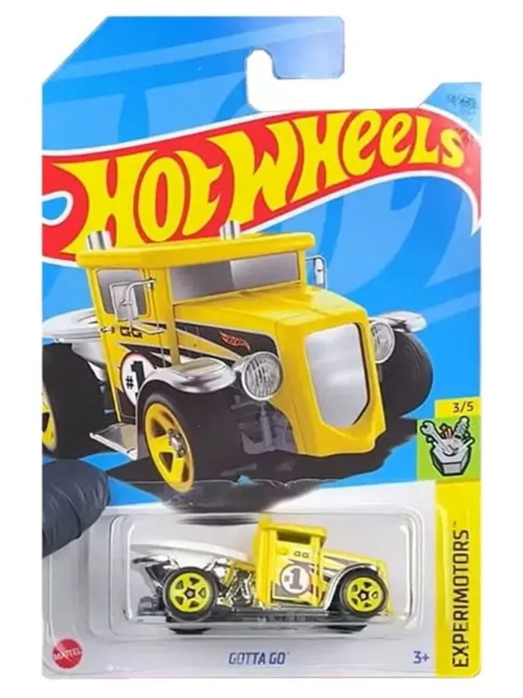 Машинка Hot Wheels 5785 (Experimotors) Gotta Go желтый HKJ27