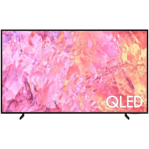 Телевизор QLED Samsung 50 QE50Q60CAUXUZ Q черный 4K Ultra HD 60Hz DVB-T2 DVB-C DVB-S2 USB WiFi Smart TV (RUS)