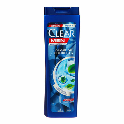 Clear Шампунь для волос Clear Men «Ледяная свежесть», против перхоти, 400 мл