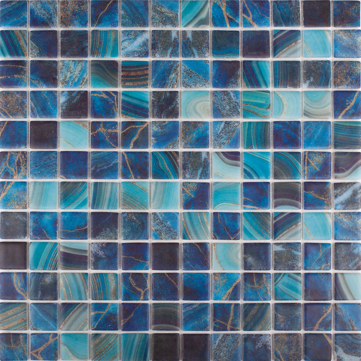 фото Мозаика Vidrepur Nature 5704 Royal MT 31,7x31,7 (цена за 2 м2)