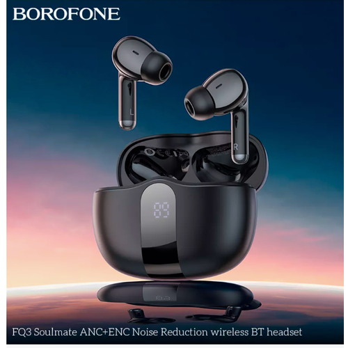 Беспроводные наушники FQ3 с шумоподавлением Black 1200₽