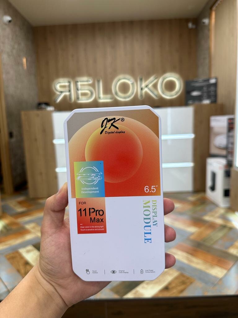 Дисплей для iPhone 11 Pro Max в сборе с тачскрином (чёрный) IN-CELL TFT JK