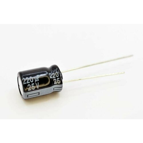 Конденсатор PANASONIC EEUFR1E221 Конденсатор электролитический low ESR THT 220мкФ 25ВDC 20П 1шт 239₽