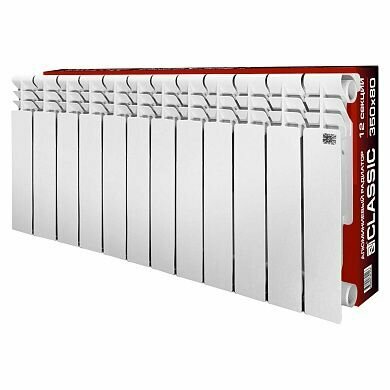 Алюминиевый радиатор STI Classic 350/80 12 секций