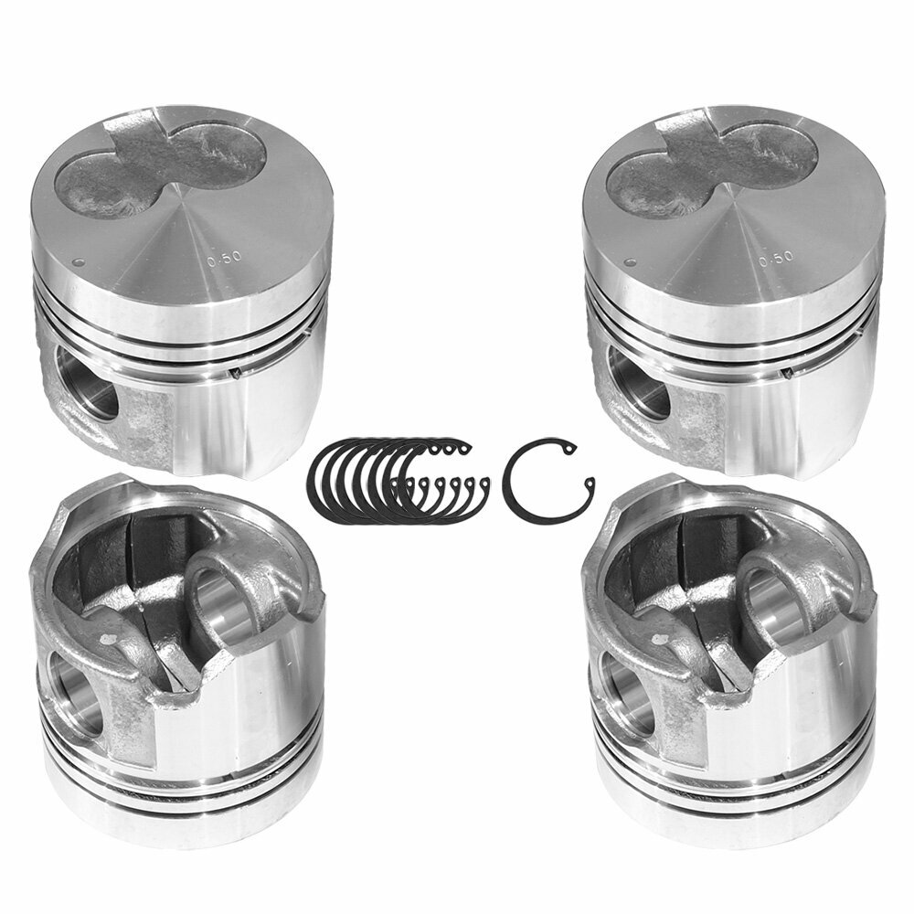 Поршень Toyota 1DZ-2 R1(+0,5) (комплект на двc) (13103-78202-71)