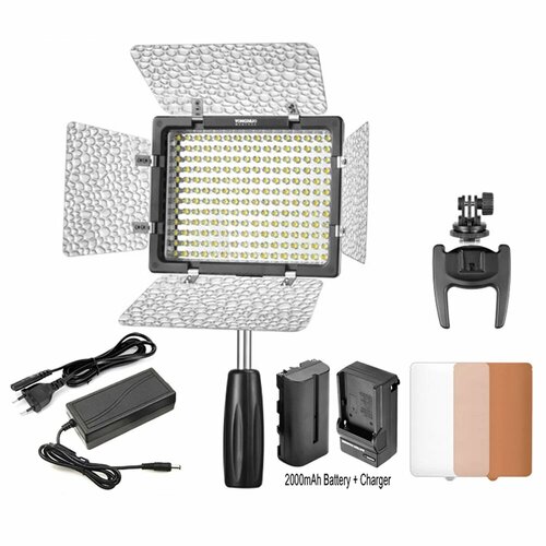 Yongnuo YN160 III двухцветный светодиодный видеосвет 5600K Kit-3 7186₽