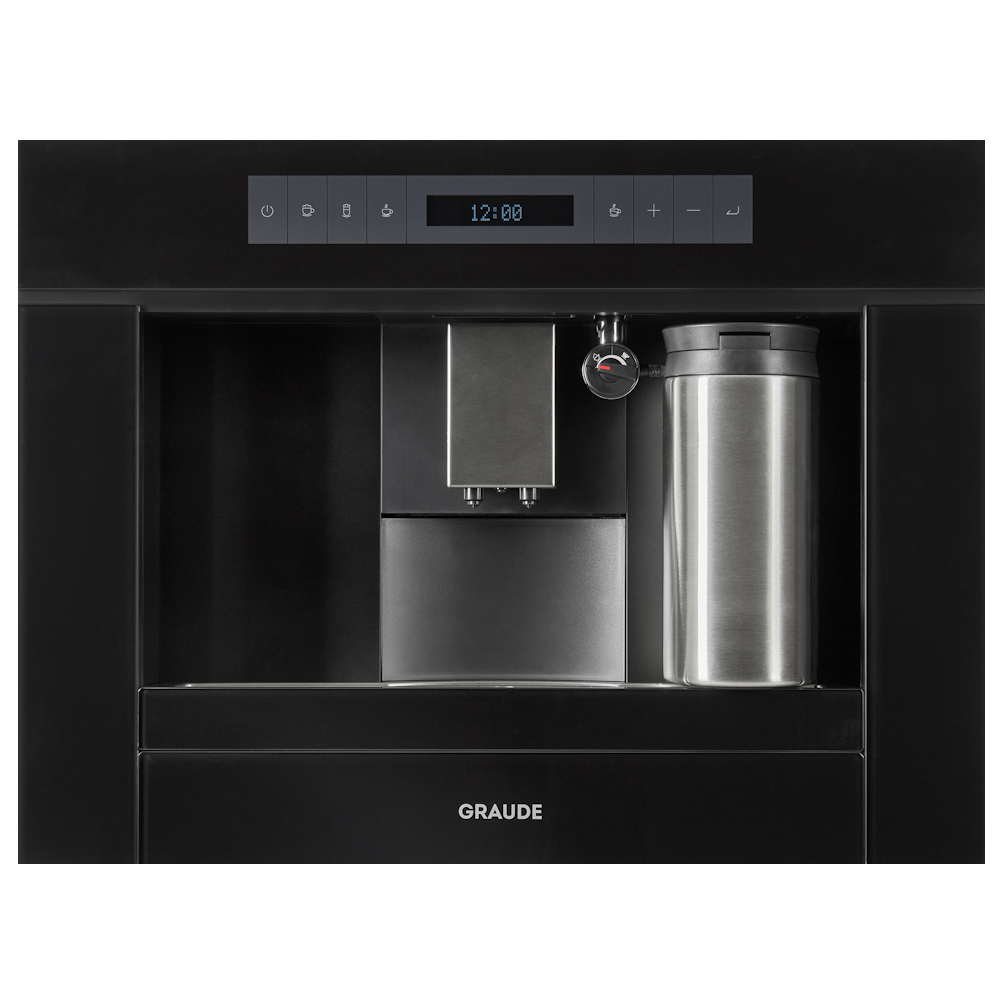 Кофемашина Graude KV 45.0 S автоматическое приготовление капучино встроенная кофемолка черная
