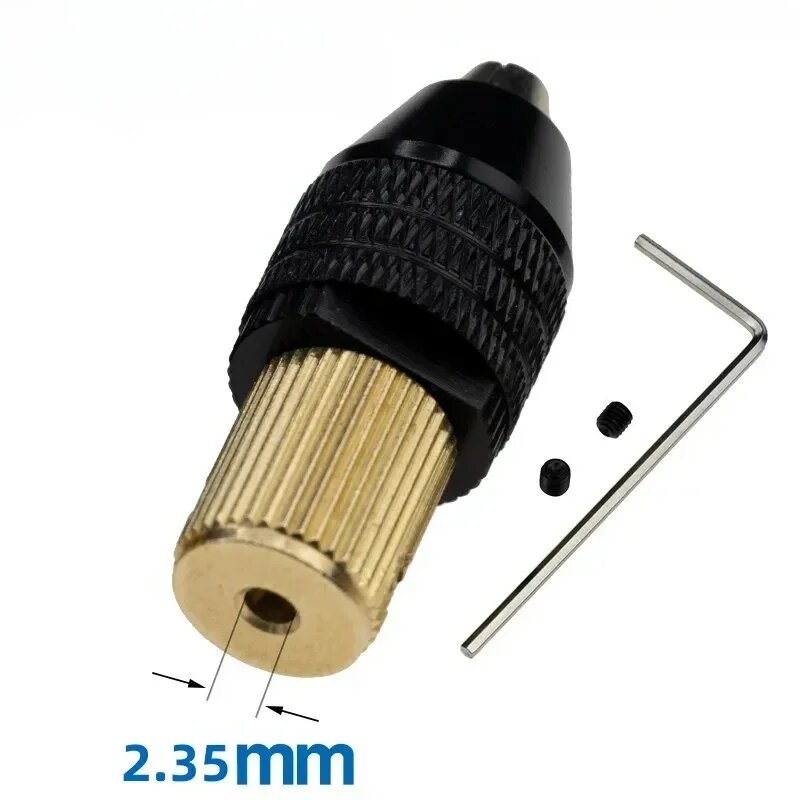 Патрон для дрели с патроном  0 5-3 2 мм  2 35mm