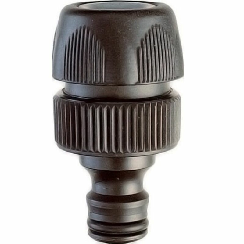 Соединитель для крана GF, пластик, 1/2"-5/8", без резьбы, черный