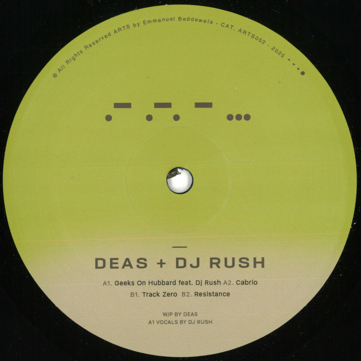 Пластинка Deas   Geeks On Hubbard EP