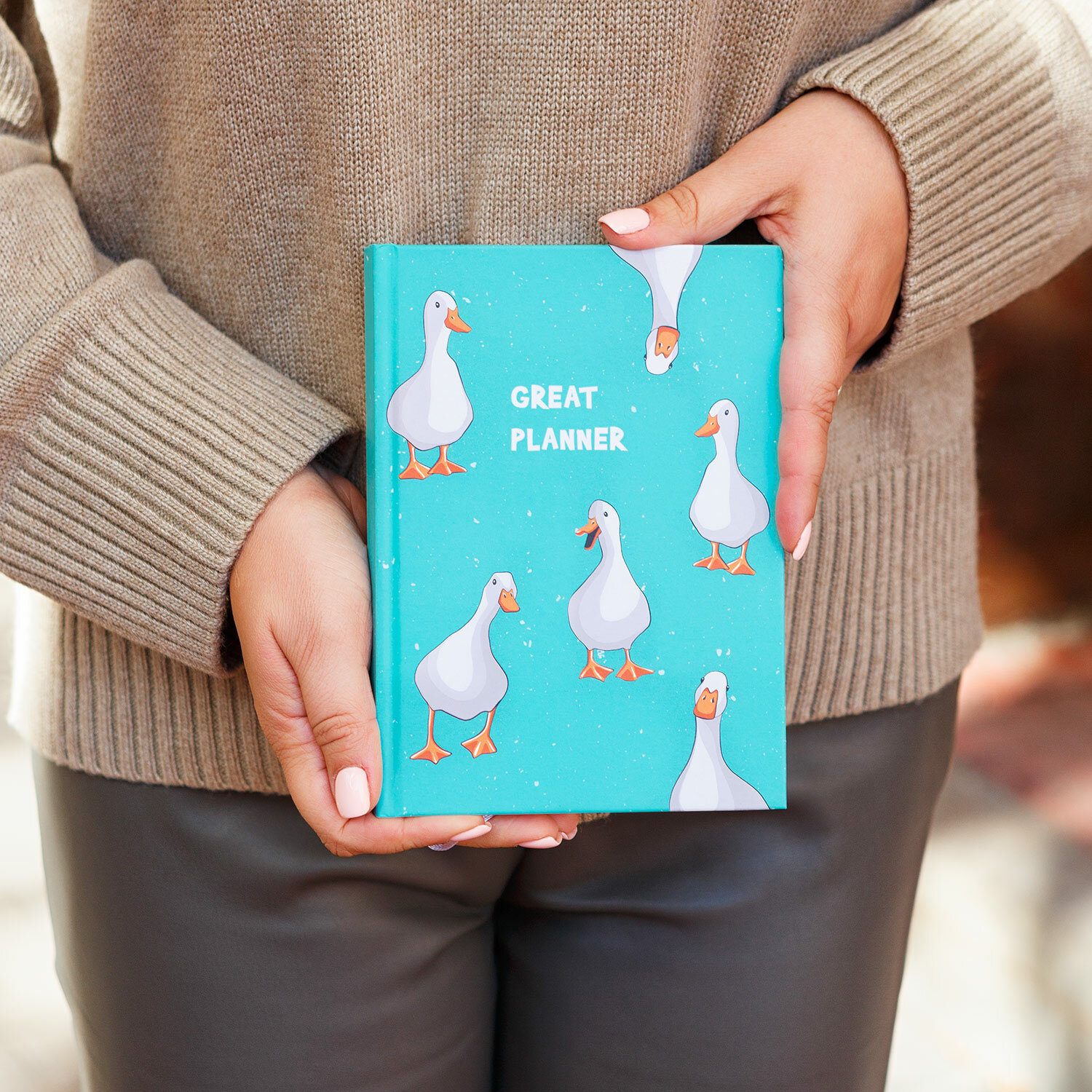 Ежедневник "Great planner" Гуси — фото 1