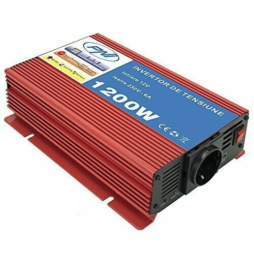 Преобразователь напряжения (инвертор) 12v - 220v 1200 Вт