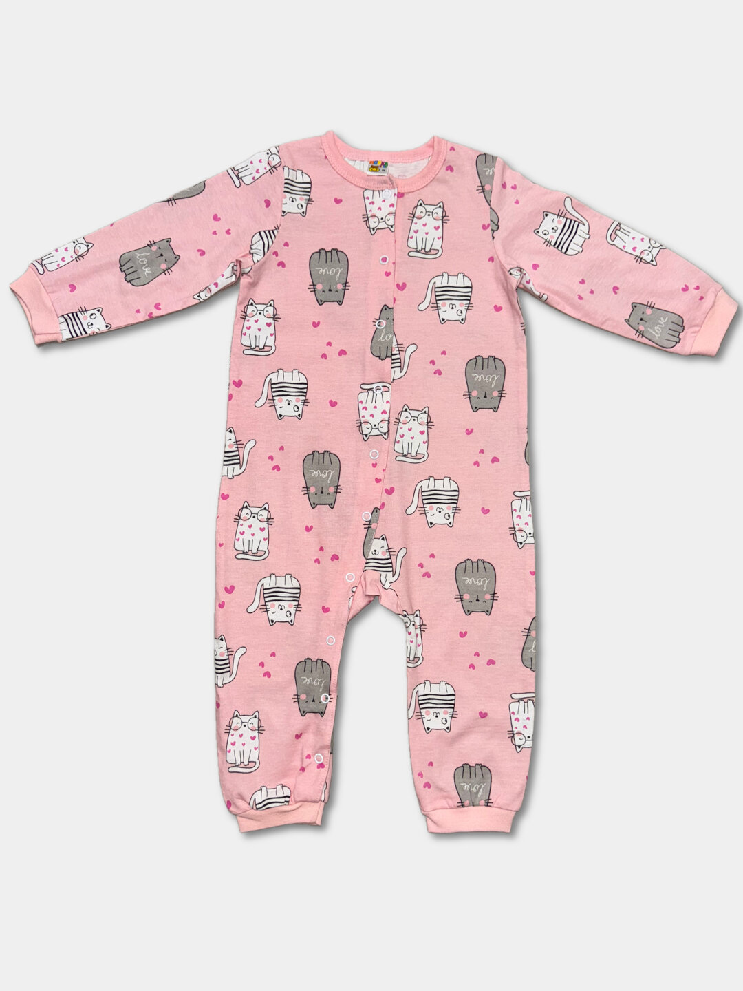 Комбинезон , размер 0-3, желтый — фото 1