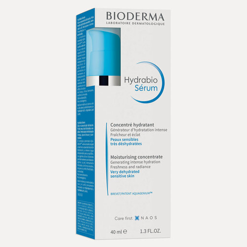 Изображение товара Сыворотка Bioderma Hydrabio, для всех типов кожи, с дозатором, 40мл
