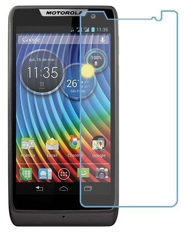 Motorola RAZR D3 XT919 защитный экран из нано стекла 9H одна штука