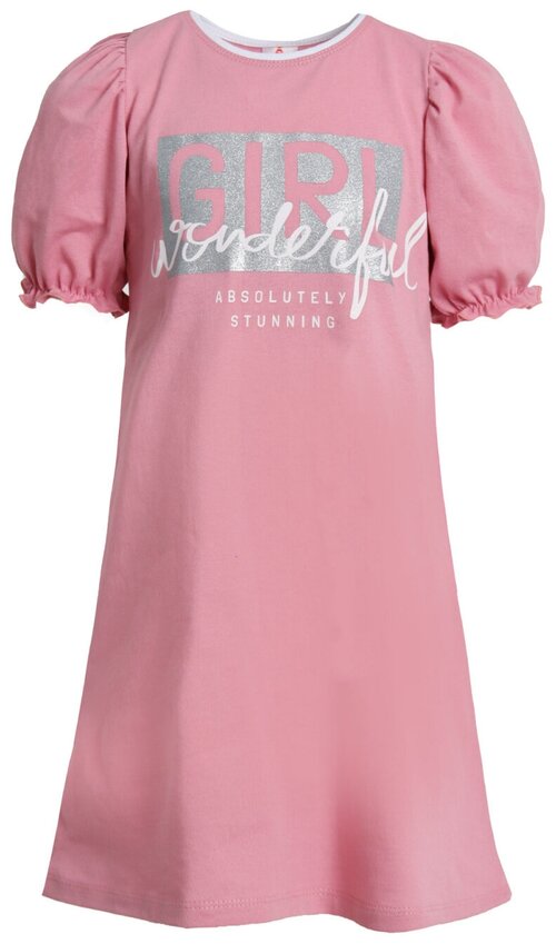 Платье Ивашка, размер 104, розовый