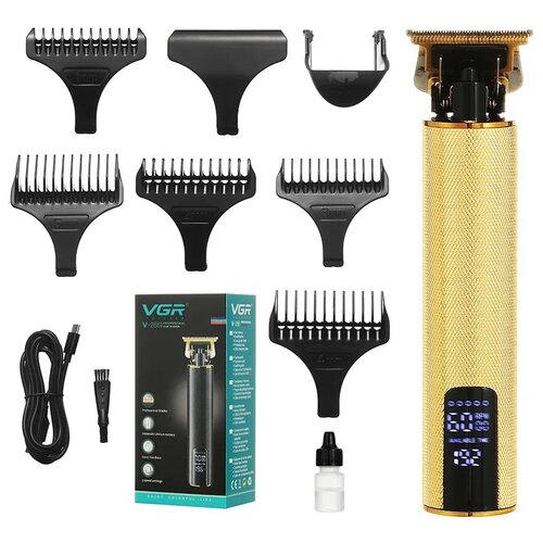 Триммер для бороды и усов VGR Professional V-266 золотой 183800₽