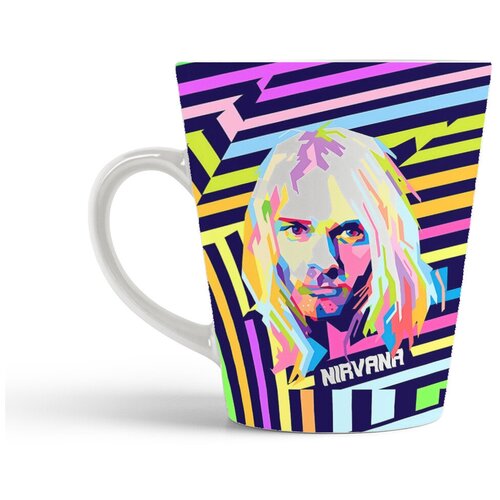 фото Кружка-латте coolpodarok nirvana. нирвана. курт кобейн4