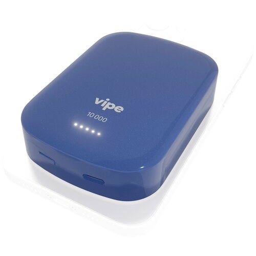 Внешний аккумулятор 10000 mAh Vipe синий VPPBCHESTER10KBL 330000₽