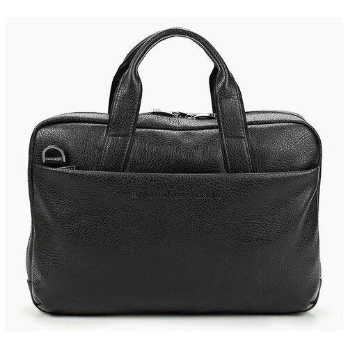 фото Сумка планшет antan, фактура зернистая, черный