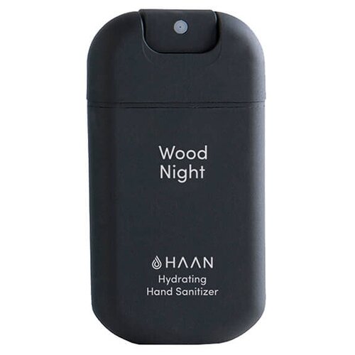 HAAN Спрей для рук Hydrating Hand Sanitizer Wood night, 30 мл