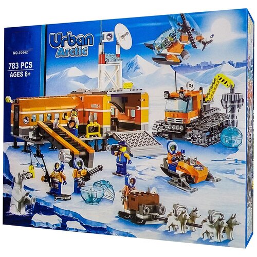 Конструктор Urban Арктическая База, 783 Деталей / 10442 (60036)