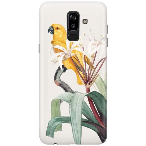 re paчехол накладка artcolor для samsung galaxy m10 с принтом желтый попугай RE: PAЧехол - накладка ArtColor для Samsung Galaxy J8 (2018) с принтом Желтый попугай