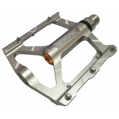 фото Педали платформы mlg-ck563 алюминиевые cnc, серебристые malage