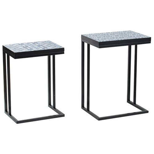 Столики приставные, набор 2 предмета 46х33х63см