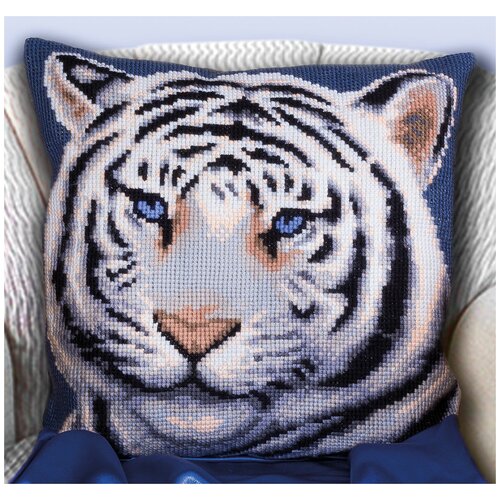 набор для вышивания panna pd 1507 бенгальский тигр 40 х 40 см Набор для вышивания PANNA PD-1507 ( ПД-1507 ) Бенгальский тигр