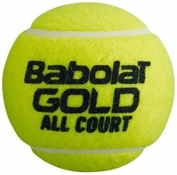 Мяч теннисный Babolat Gold All Court 3B арт.501086 уп.3 шт