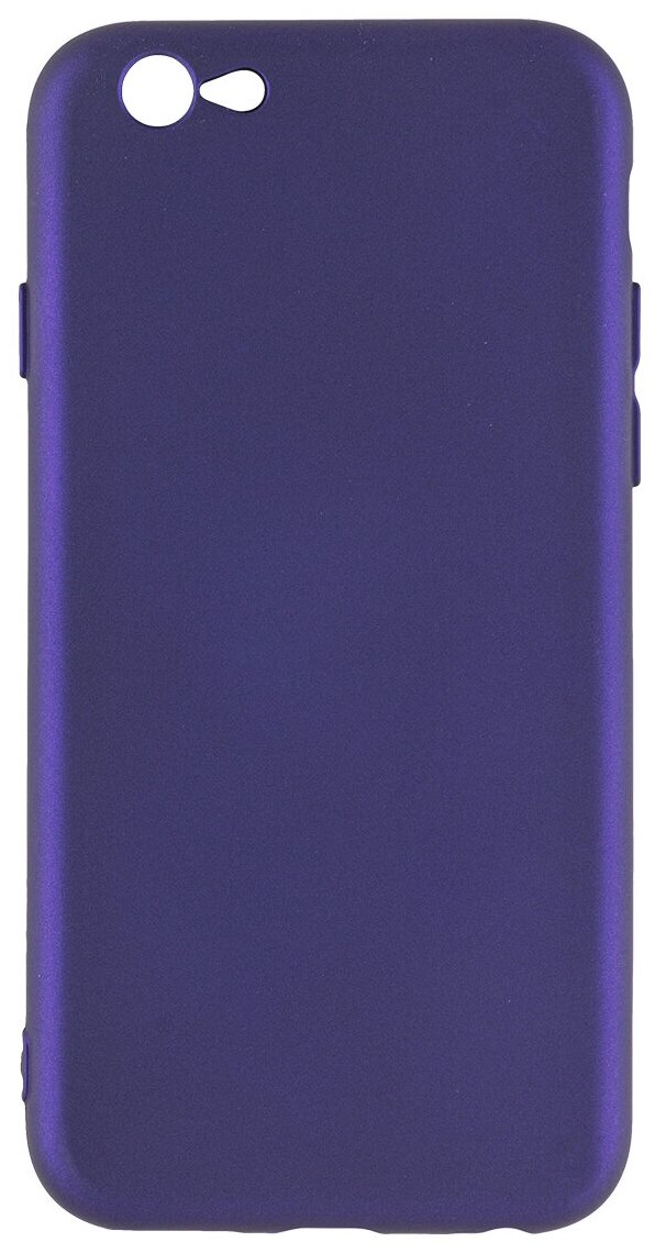 Чехол для Apple Iphone 6; Apple Iphone 6S. Soft touch premium. Ярко-фиолетовый.